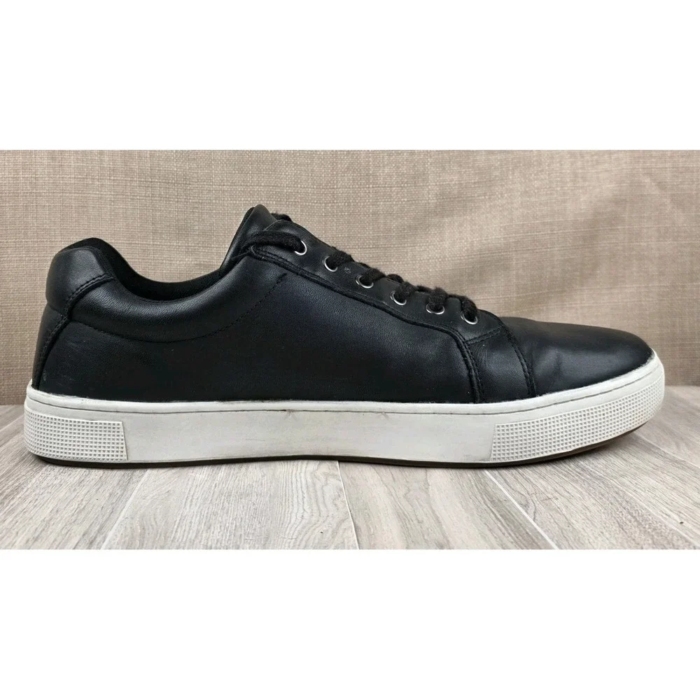 Propet Koda Men's Black Platform‎ Durocloud Walking Leather Sneakers Size 14